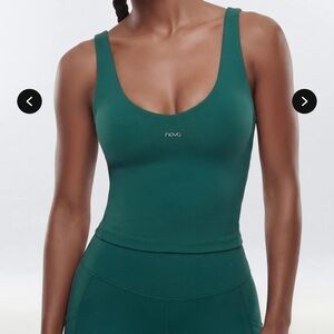 Women's Green Active Tank Top